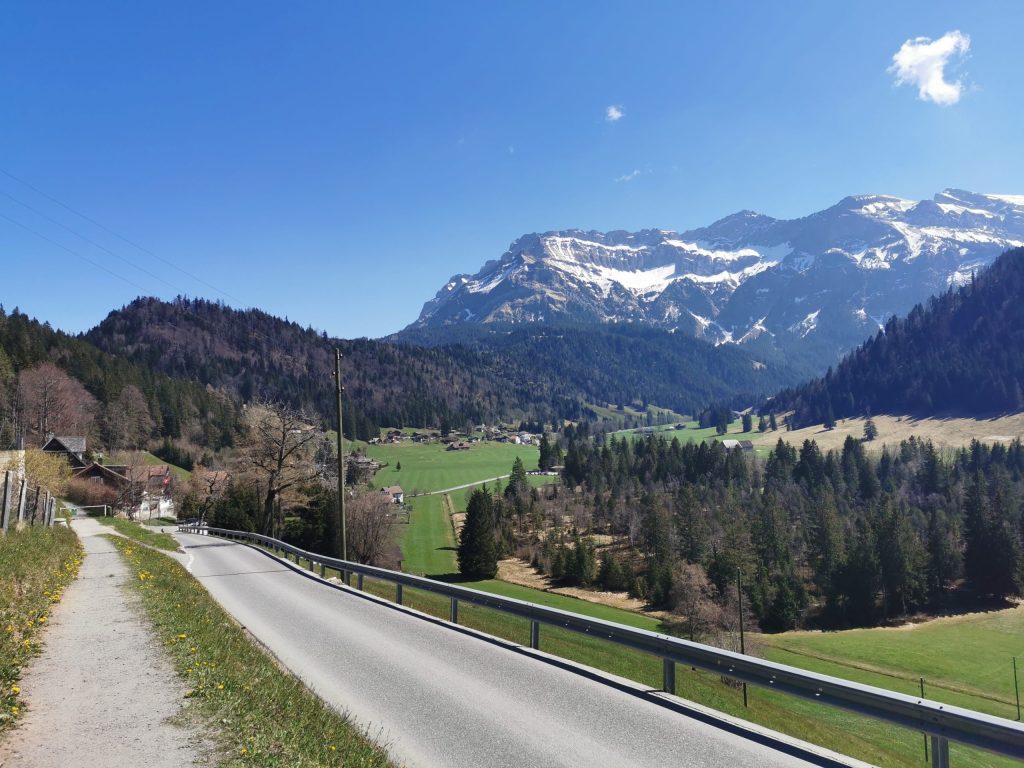 Paisaje cotidiano descubierto en Suiza
